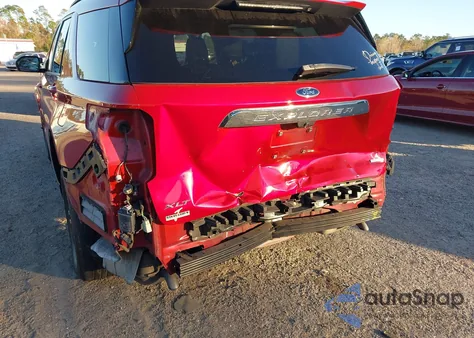 2020 Ford Explorer Xlt z USA, uszkodzony, nr VIN 1FMSK7DH5LGC76161